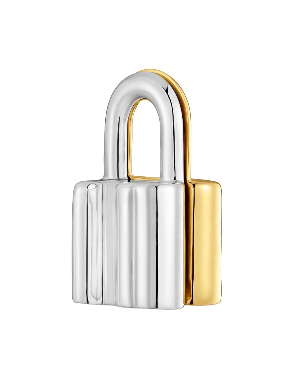 Dije de candado Tous Tous Unlock de plata P 925 con acabado baño de oro